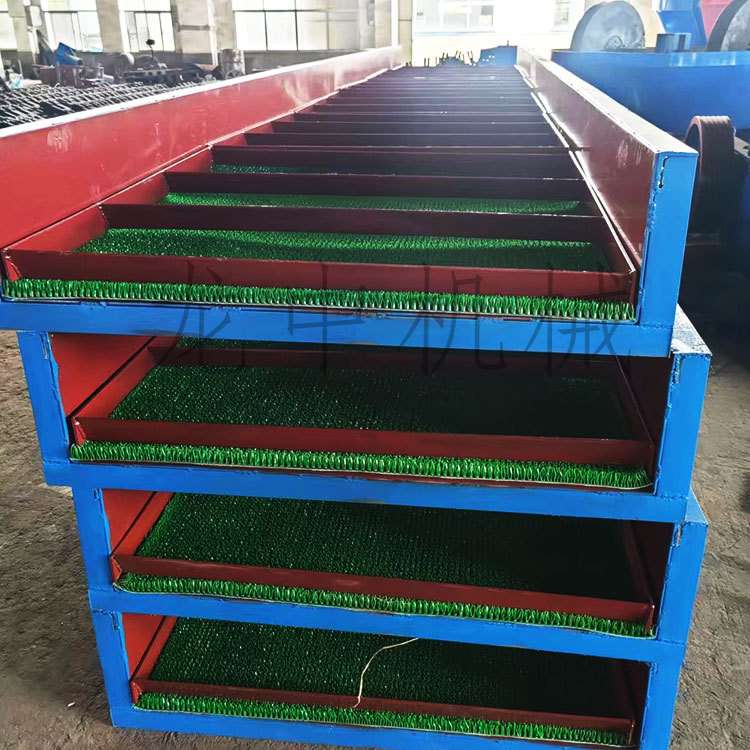 长沙塑料沾粘金毯淘金工具毯增金草毛毯淘金草选矿设备工作流程