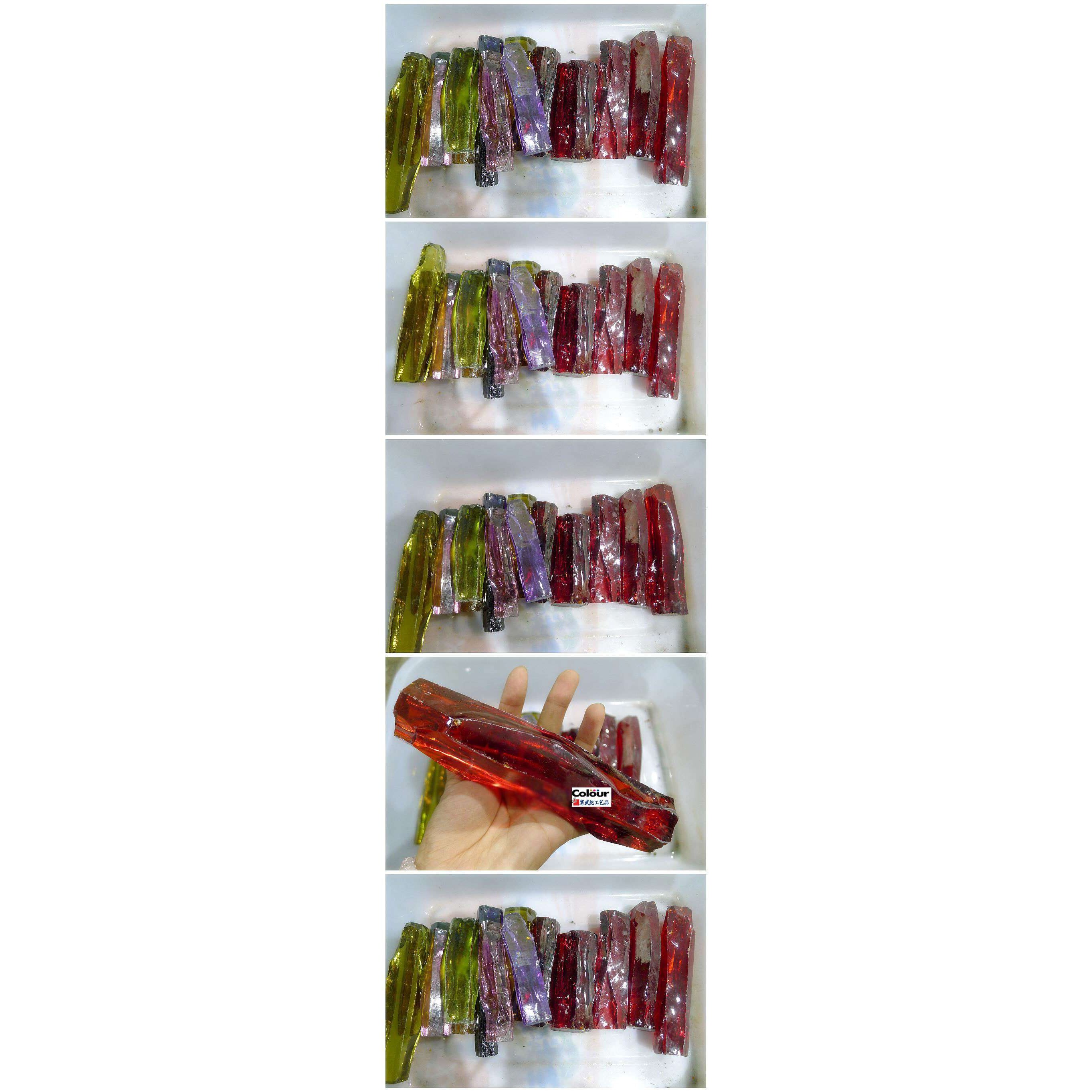 厂家合成红刚玉原石 尖晶蓝原材料spinel 饰品摆饰 锆石原石