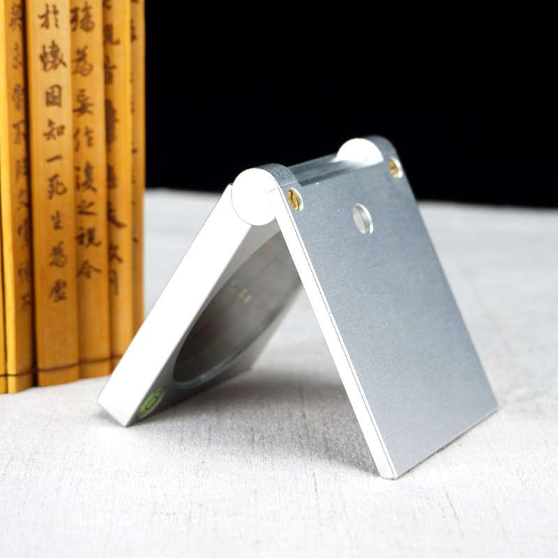 聚缘隆 2寸折叠小罗盘初学者随身携带翻盖三合盘迷你指南针罗经仪