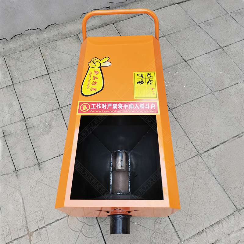 手推混凝土输送泵 小型细石混凝土输送泵推车式二次构造泵螺杆灌