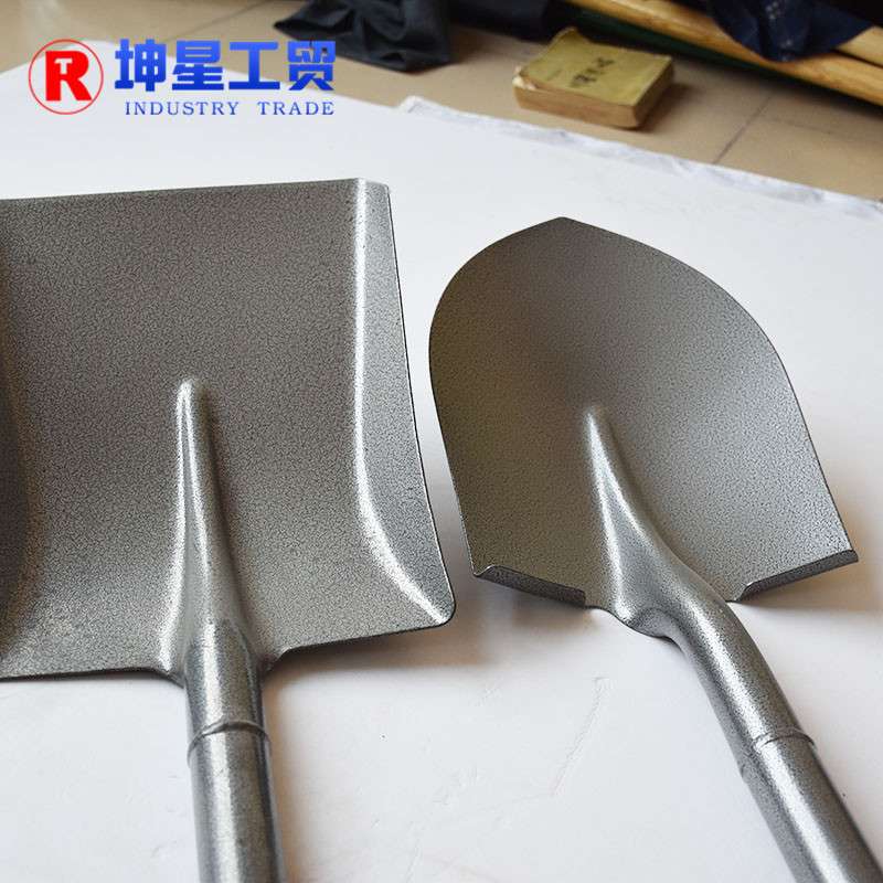 青岛厂家供应农用铁铲铁锹耙子园林不锈钢铲子种花种草多用铁楸