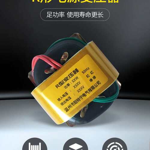 R5R10WR20WR30R50W220V转变9V12V15V24V110VR形变压器R型厂家供应