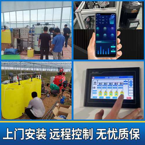 智能水肥一体机蓝莓精量施肥机ECPH精准调酸远程大棚水肥一体机