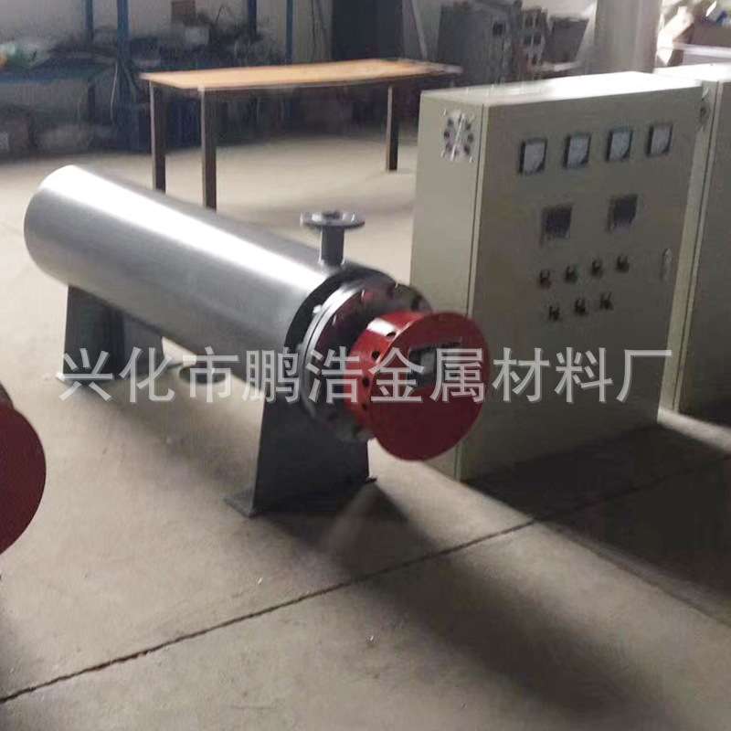 熔喷布空气加热器 管道式压缩空气电加热器 热流循环加热系统