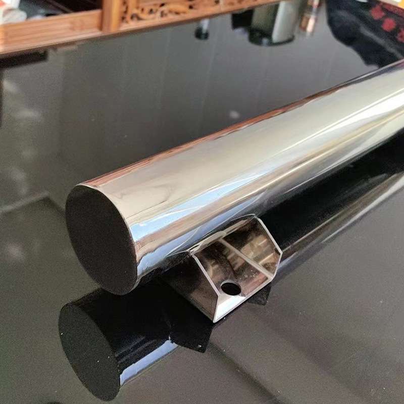 圆管挡车器防撞杆不锈钢车轮挡止器加厚车库车位圆管防撞挡车器