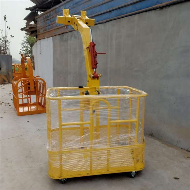 吊车吊篮免拆360度旋转顶框随车吊吊蓝高空作业施工用吊栏吊筐