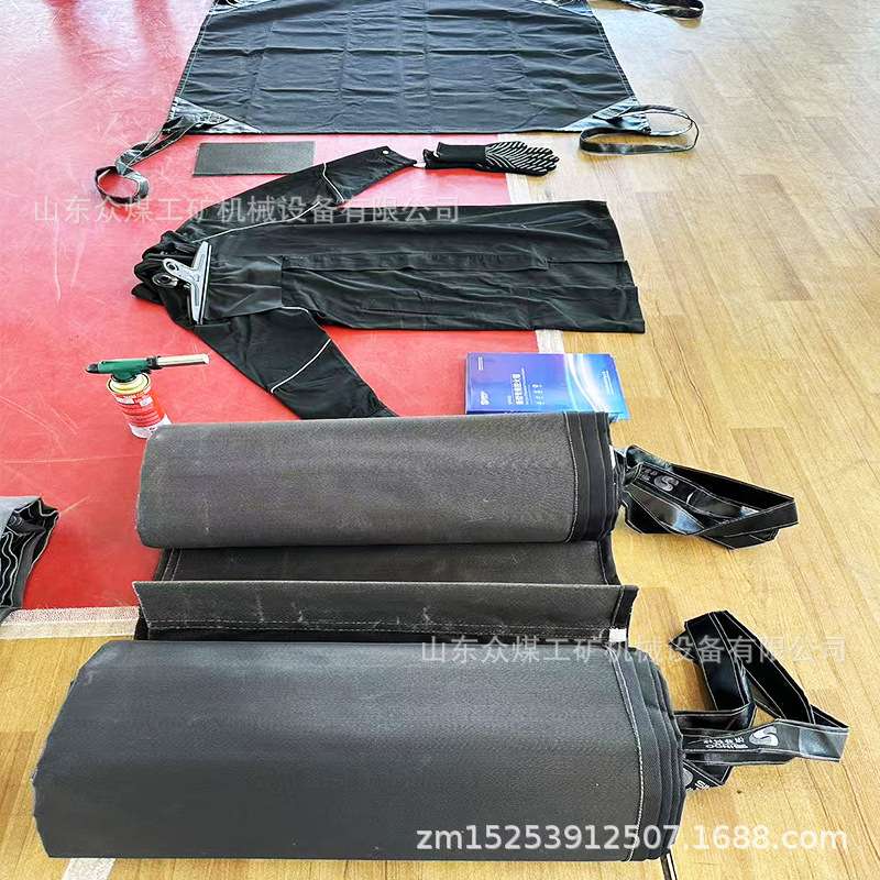 新型专用控火毯阻燃1500°高温灭火毯高科技纤维涂层汽车防火布