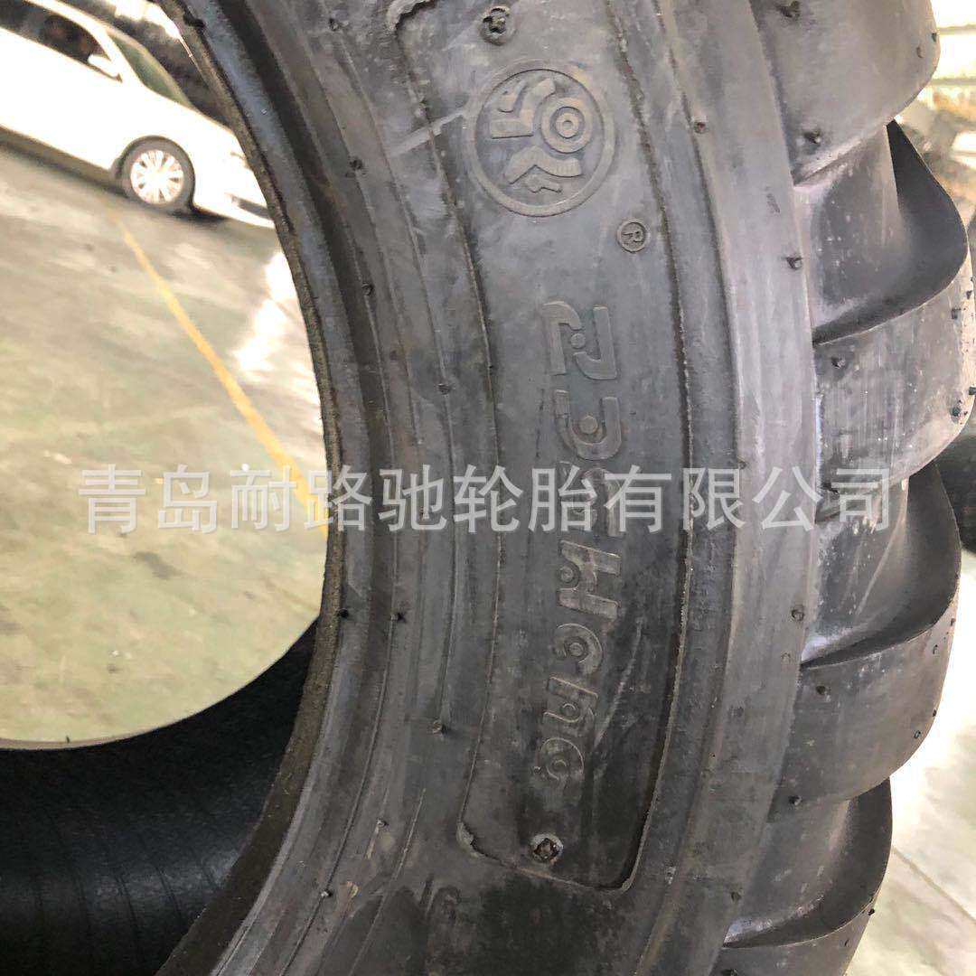 捆草机轮胎560/550/45-22.5500/45-22.5真空轮胎配钢圈牧场拖车胎