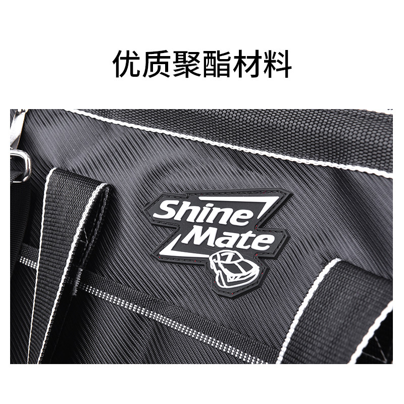 炫美实用多功能硬底托盘工具包汽车抛光工具手提包