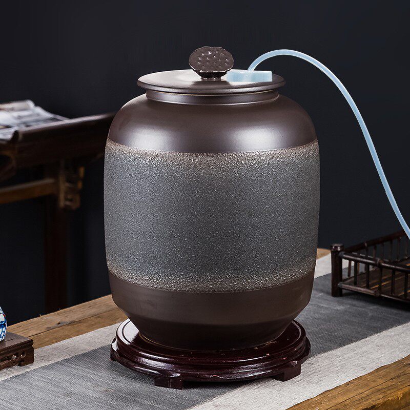 陶瓷茶具水桶自动上水净水器功夫茶桶装水储水桶家用饮水机下置桶