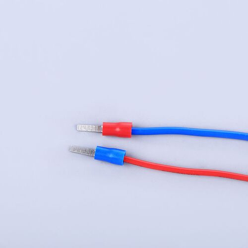 DBV1.25-10插片式预绝缘端头片型铜鼻子线耳冷压接线端子紫铜国标