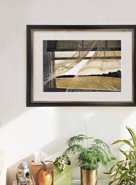 安德鲁怀斯美式装饰画客厅玄关卧室壁画沙发背景墙书房风景挂画