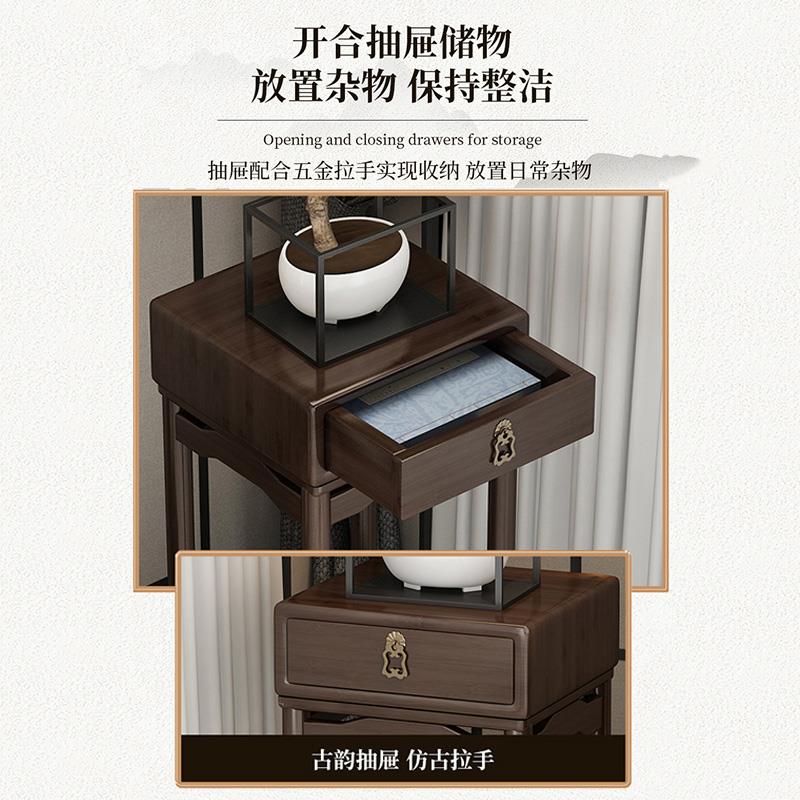 花架置物架阳台落地式室内客厅装饰摆件花台实木多层多肉花盆架子