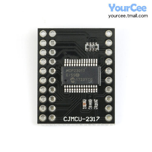 I2C转IO口模块/MCP23017串行接口 16位I/O口扩展器 I2C IIC串口