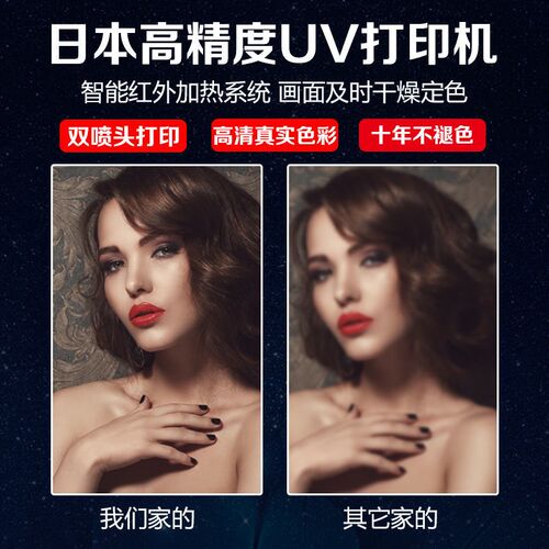 uv软膜卡布灯箱超薄定制招牌led无边框发光广告牌挂墙式户外门头