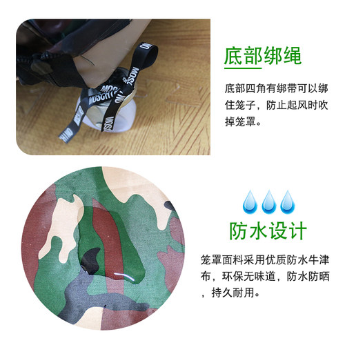 狗笼罩子四季通用防风防雨保暖笼罩遮阳防晒牛津布宠物笼配套用品