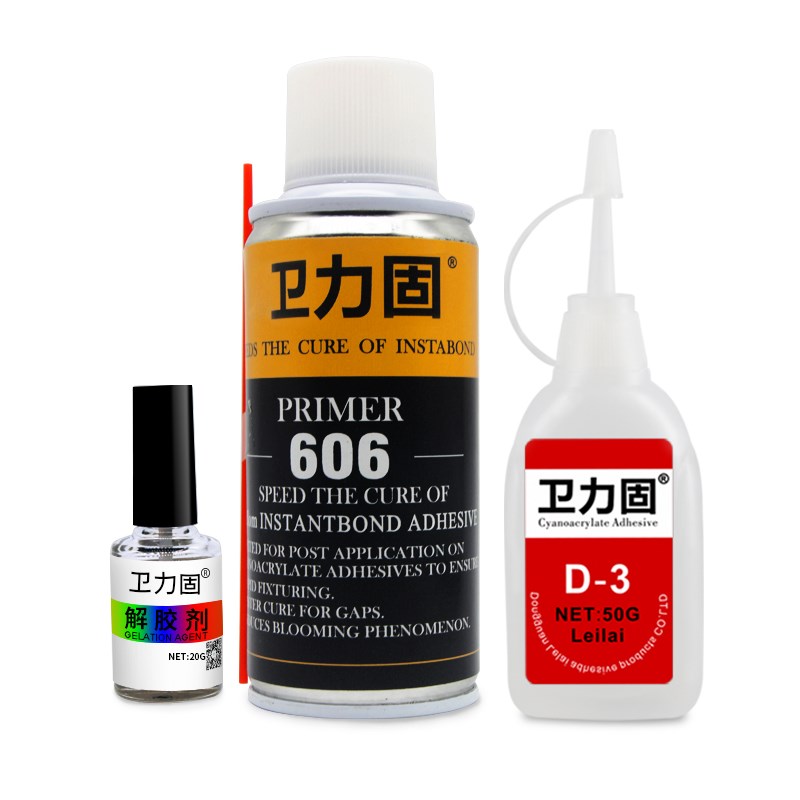 卫力固 热电偶胶水D3胶水 d3温升胶高温胶606固化剂加速剂测温胶