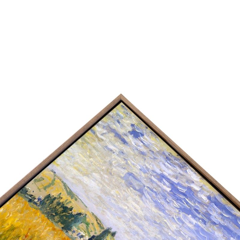 《维特伊》莫奈客厅装饰画有框酒店卧室油画餐厅电表箱成品挂画