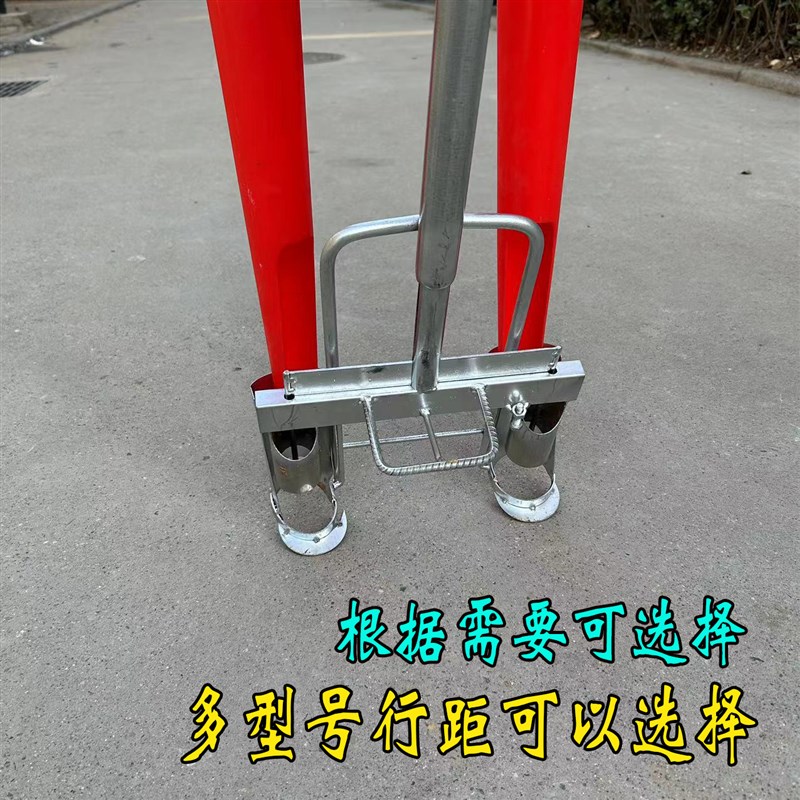 双行辣椒栽苗神器蔬菜玉米移苗移栽机农用工具种菜打洞种苗打孔器