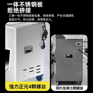 强力正元商用不锈钢绞肉机电动多功能切肉片丝机大功率碎肉灌肠机
