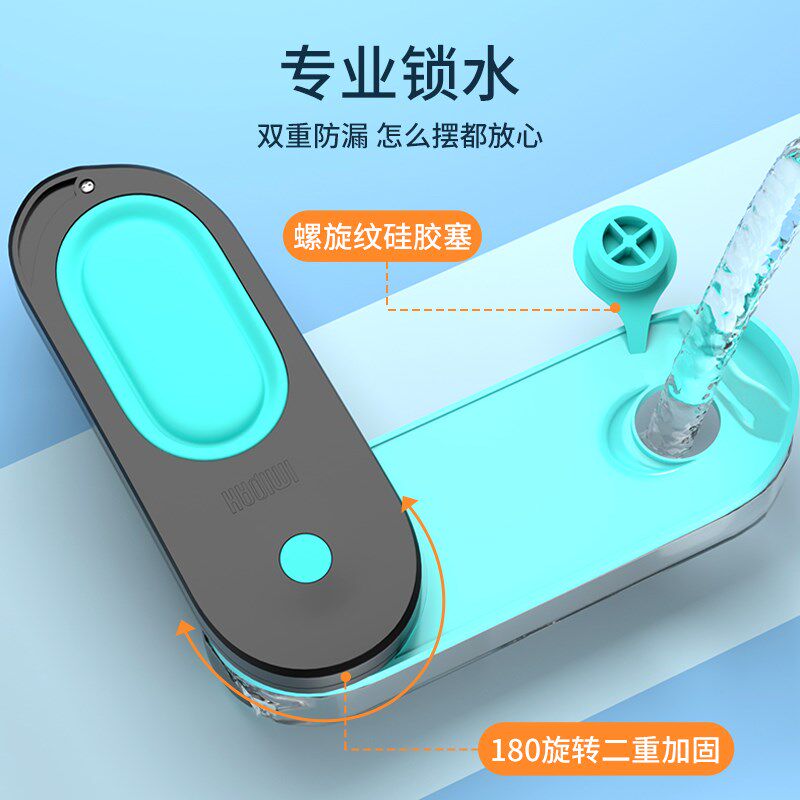 狗狗外出便携式随行水杯遛狗水瓶宠物饮水喂水喝水器水粮一体用品