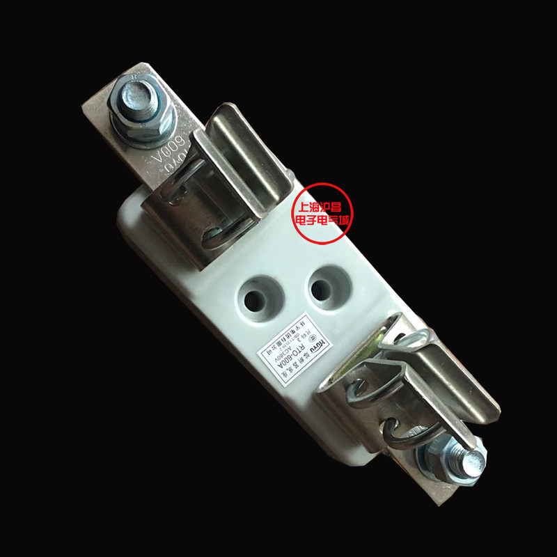 环宇RT0-600  RTO-600底座方管式陶瓷熔断器底座保险丝熔断体熔芯