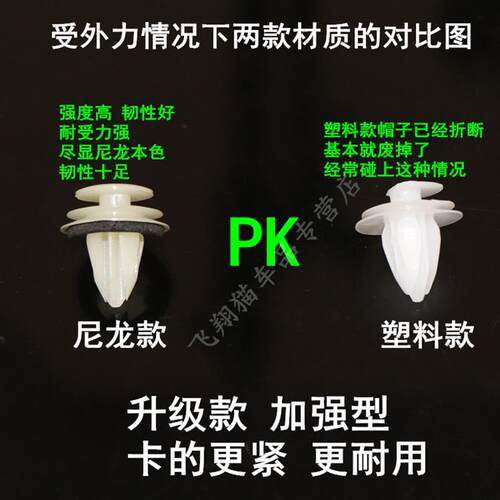 一汽奔腾X40 X80 B30 B50 B70 B90汽车门板装饰护板内衬卡扣卡子