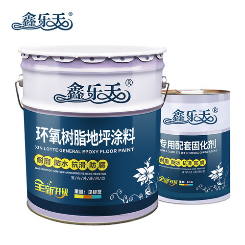 鑫乐天丙烯酸地坪漆防水户外耐磨水泥地面漆厂房地平漆接施工