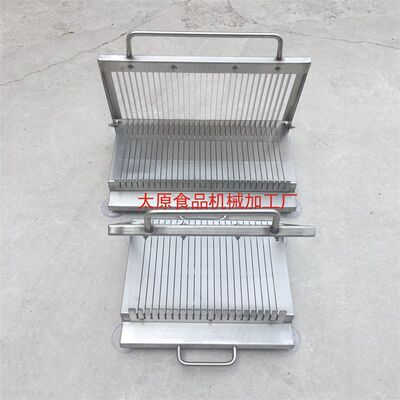 手动凉皮机切片加厚不锈钢锋利割刀小型器械午餐肉火腿肠鸭血豆腐