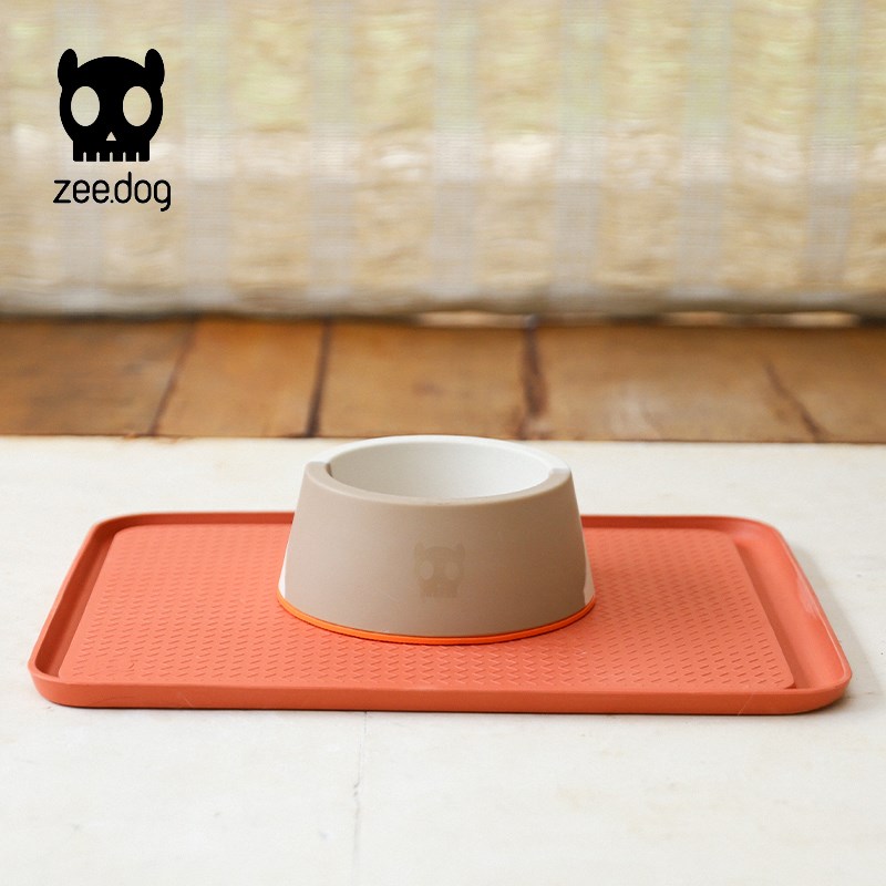 Zee.Dog 新品密胺狗碗宠物食盆用品法斗金毛喝水碗餐防滑易清洗