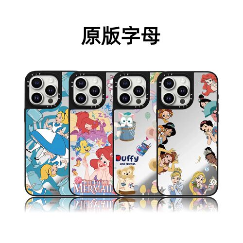 CASETiFiY联名迪士尼可爱公主18/17pro适用于iPhone16promax苹果15pro手机壳14磁吸13卡通12小众潮女防摔硬壳