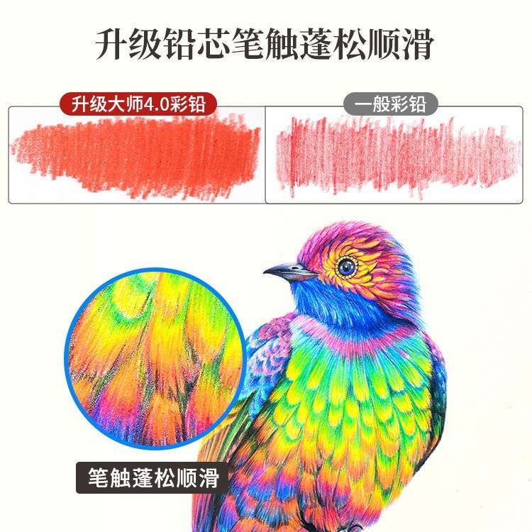Marco马可大师系列水溶彩色铅笔120色油性彩铅美术设计绘画专业手