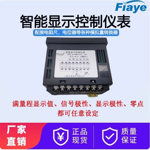 Fiaye智能显示控制仪表电位计二次仪表模拟电流电压信号5位显示IM