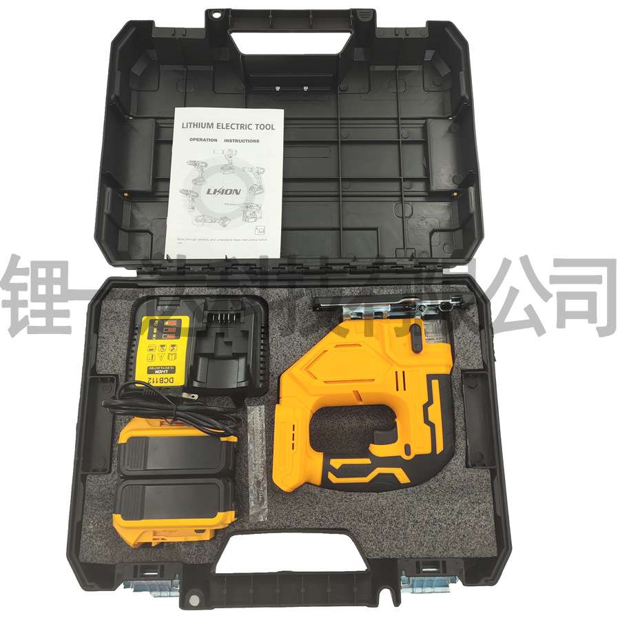 外贸德伟款曲线锯锂电充电式电池套装电动工具木工工具家用曲线锯