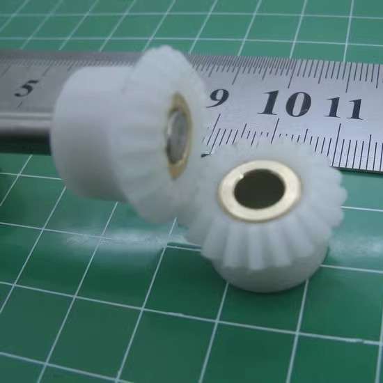 微小轻型1模20齿伞齿轮组合90度转向适用模型飞机耐磨差速齿轮