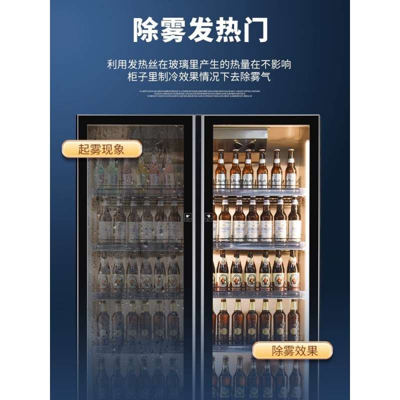 斯柯纳酒水饮料柜啤酒柜酒吧饮料冷藏柜展示柜冰箱商用超市保鲜柜