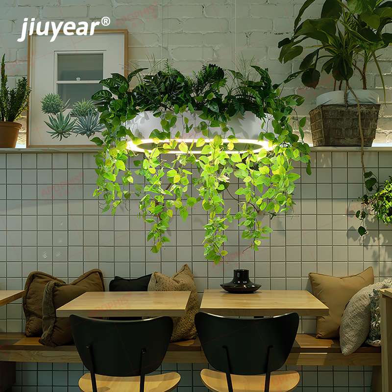 吧台吊灯具创意清吧主题餐厅健身房餐桌酒吧花店甜品烘焙植物灯饰