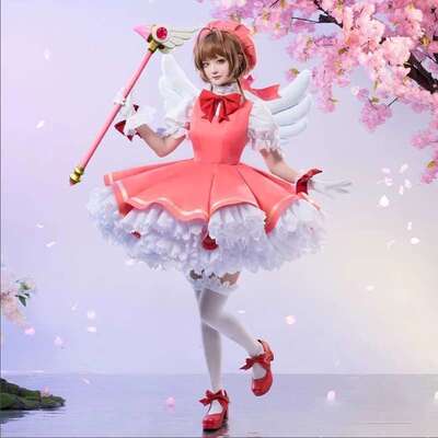 百变小樱魔杖魔卡少女樱鸟头杖星之杖小樱cos道具武器小樱魔法棒