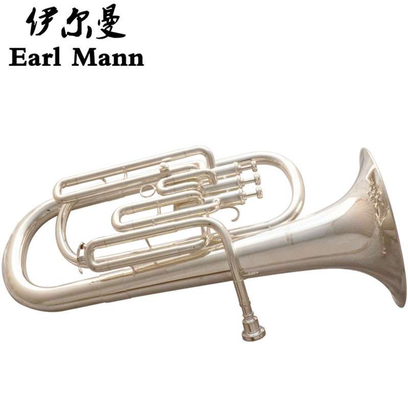 伊尔曼乐器厂家直销Y-BH-590 镀银次中音号 降B次中音号
