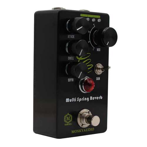 MOSKYAUDIO MULTI SPRING REVERB 吉他效果器 混响效果器 厂家批