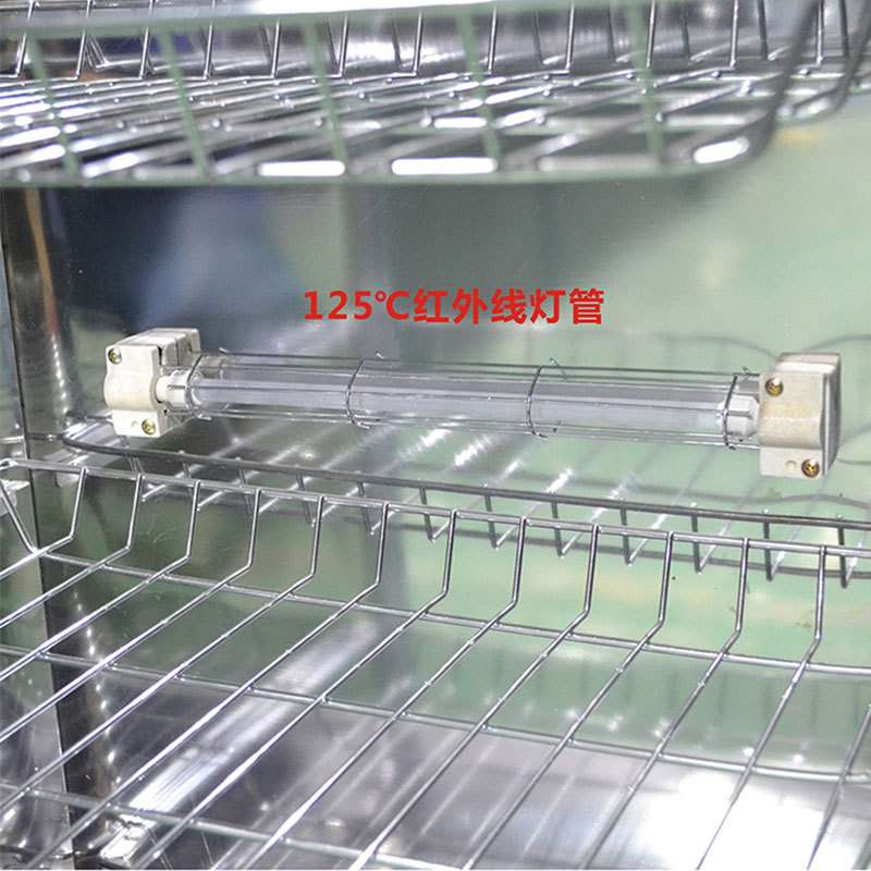 商用热风循环消毒柜双门不锈钢消毒碗柜立式高温台式柜式消毒柜