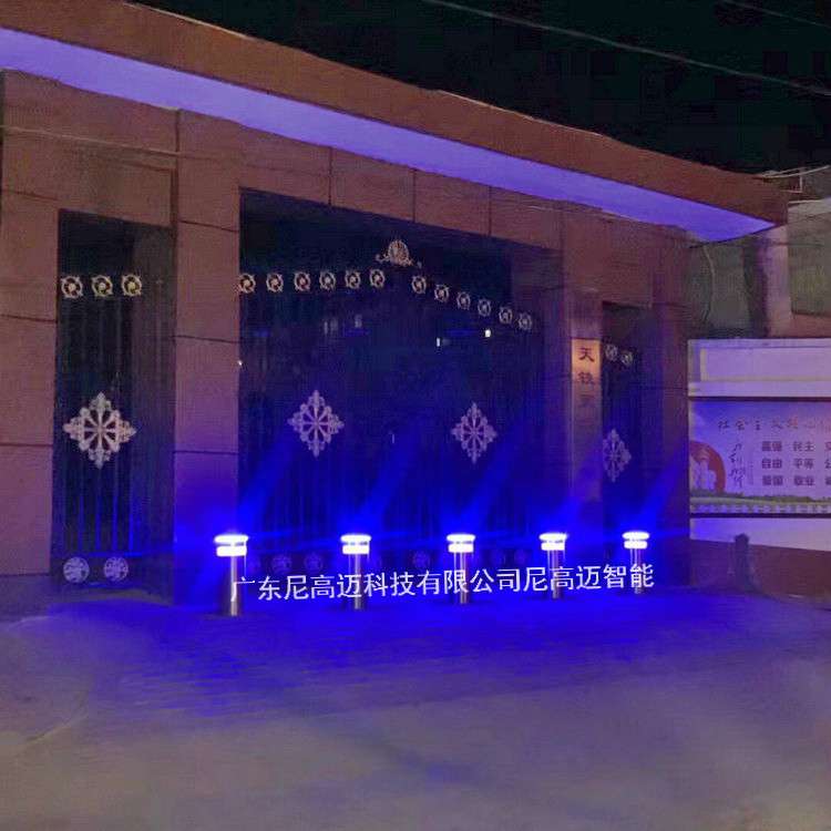 襄阳升降桩学校门口自动液压伸缩路柱304不锈钢起落桩防恐车挡