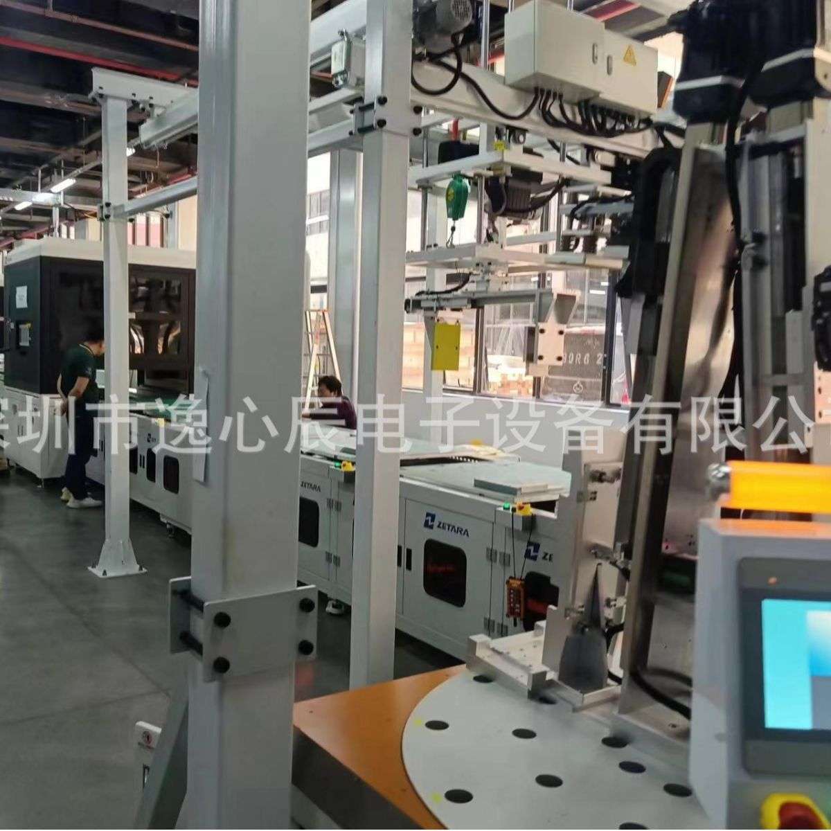固态动力电池组装生产线 全套制作左右循环全自动生产线3D建模