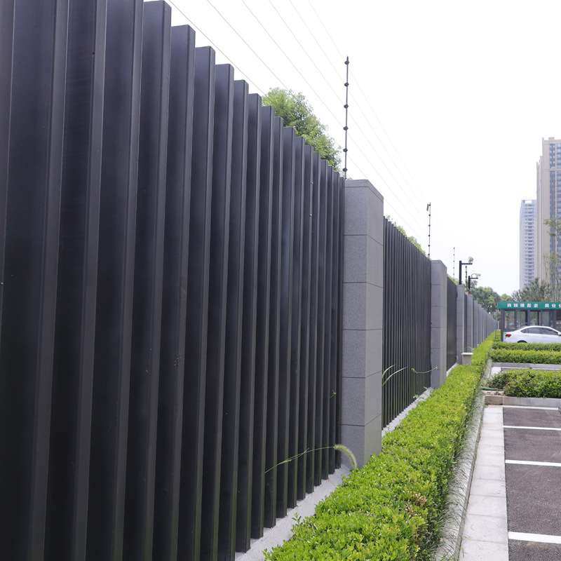 简约铝艺别墅庭院围栏欧式花园铝合金栅栏农村院墙防护栏杆