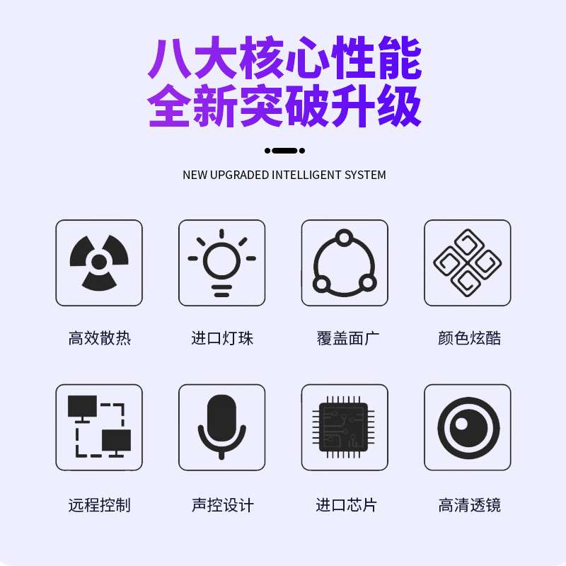 LED迷你摇头灯ktv雷射灯带光束摇头灯酒吧射灯婚庆舞台灯光