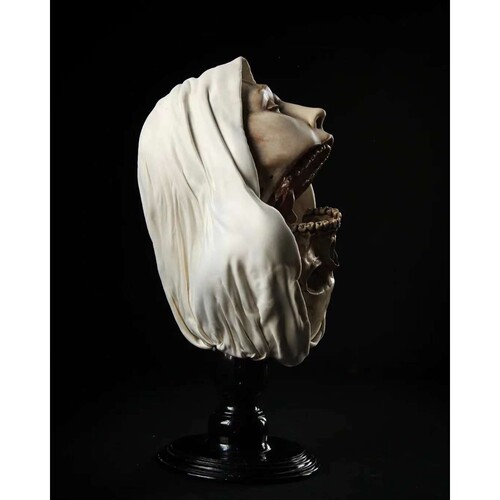 跨境新款Transfiguratio Mortis Statue 状态变形 万圣节树脂摆件