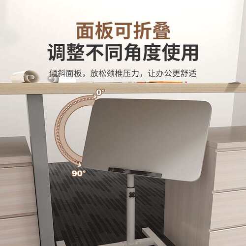 免打孔桌面可折叠延长板加长延伸承重支架加宽移动键盘托架电脑桌