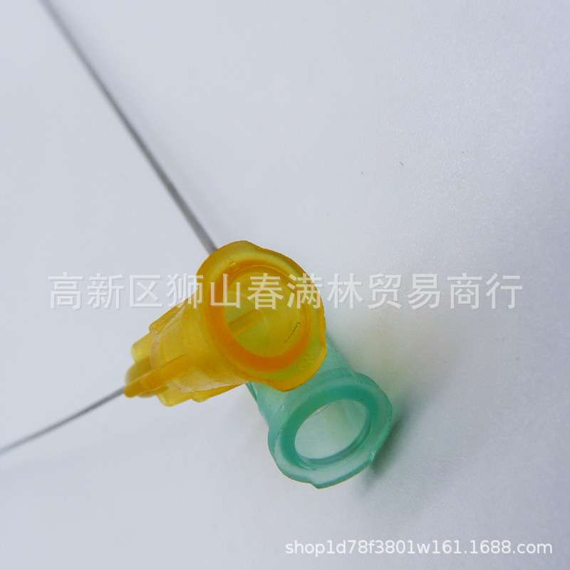 精密点胶针头实验塑钢加长卡口外露长度10CM/8CM 尖头平口 5-20号