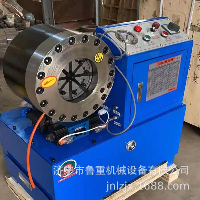 生产钢管头扣压机48钢管铁管缩管机高压油管钢管锁头机认购金