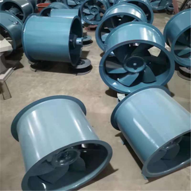 直筒型斜流风机GXF-II-6.5C 15KW低噪声管道加压斜流通风换气机
